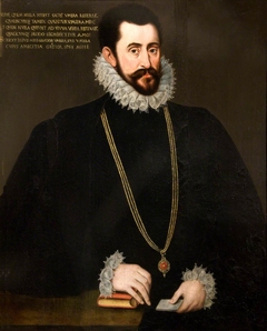 Sir Francis Walsingham, MP (c.1530 - 1590), Chancellor of the Order of the Garter, 1578-88 or Sir John Wolley, MP (d. 1596), Chancellor of the Order of the Garter, 1589-96 by Anonymous