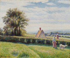 Spring Pasture by Camille Pissarro