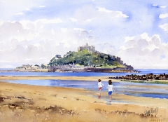 St Michaels Mount by Margaret Merry