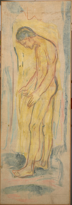 Standing Naked Man. The Source by Edvard Munch