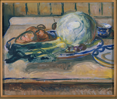 Still Life with Cabbage and other Vegetables