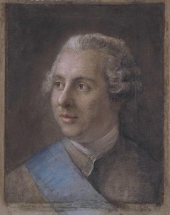 Study for the face of Louis, Dauphin of France (1729-1765) by Jean-Martial Frédou