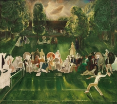 Tennis Tournament by George Bellows