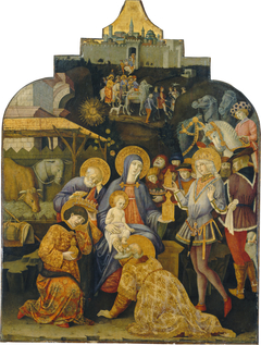The Adoration of the Magi by Benvenuto di Giovanni