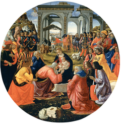The Adoration of the Magi by Domenico Ghirlandaio