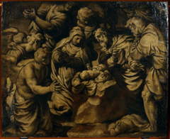 The Adoration of the Shepherds by Alessandro Turchi