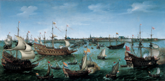 The Arrival at Vlissingen of the Elector Palatinate Frederick V