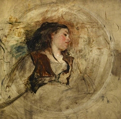 The Artist's Wife (Ellen Moxon, later Lady Orchardson, c 1854 - 1917) by William Quiller Orchardson