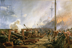 The Battle of Copenhagen 1801 by Christian Mølsted