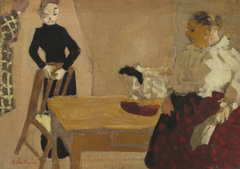 The Conversation by Édouard Vuillard