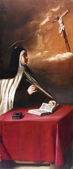 The crucified Christ appears to Saint Teresa of Avila by Alonso Cano