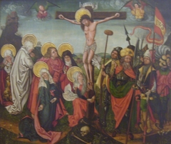 The Crucifixion by Master of the Legend of Saint James