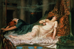 The Death of Cleopatra by Reginald Arthur