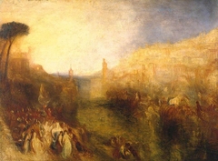 The Departure of the Fleet by J. M. W. Turner