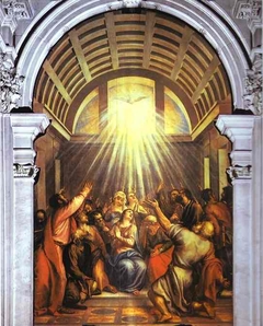 The Descent of the Holy Spirit by Titian