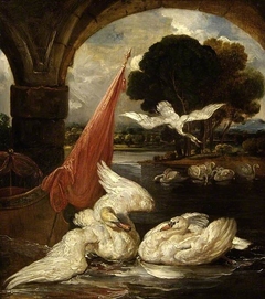 The Descent of the Swan by James Ward