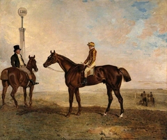 The Duke of Richmond's 'Rough Robin' with the Jockey Frank Buckle up by Benjamin Marshall