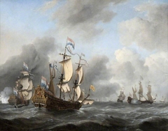 The 'Eendracht' and Other Ships of the Dutch Fleet by Willem van de Velde the Younger