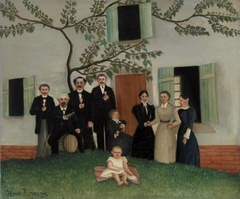 The Family (La Famille) by Henri Rousseau