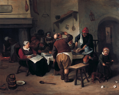 The Fat Kitchen by Jan Steen