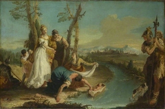 The Finding of Moses by Francesco Zugno
