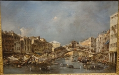 The Grand Canal with the Rialto Bridge from the South
