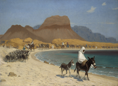 The Gulf of Aqaba by Jean-Léon Gérôme