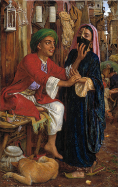 The Lantern Maker's Courtship, A Street Scene in Cairo by William Holman Hunt