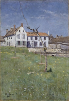 The Laurent Boarding House, Grez-sur-Loing by Elias Erdtman