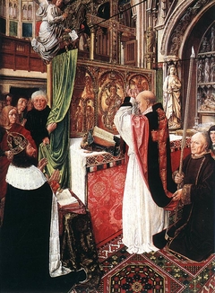 The Mass of Saint Giles by Master of Saint Giles