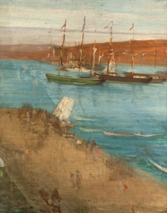 The Morning after the Revolution: Valparaiso by James McNeill Whistler