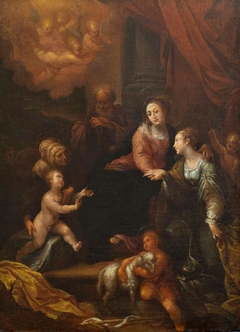 The Mystic Marriage of Saint Catherine by Vincenzo Spisanelli