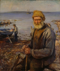 The old Fisherman by Hans Heyerdahl