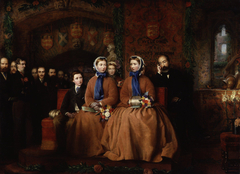 The Opening of the Royal Albert Infirmary at Bishop's Waltham, 1865 by Anonymous