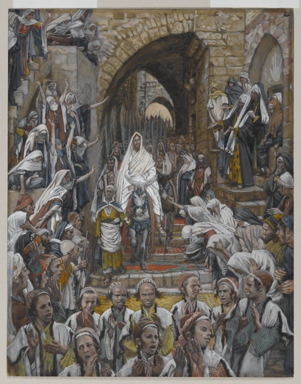 The Procession in the Streets of Jerusalem (Le cortège dans les rues de Jérusalem)