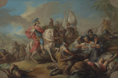 The Victory of Alexander over Porus