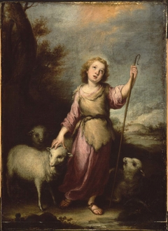 The Young Christ as the Good Shepherd by Bartolomé Esteban Murillo