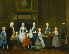 Thomas Smith (1699/1700-1744) and his Family by Robert West