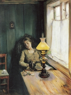 Tired by Christian Krohg