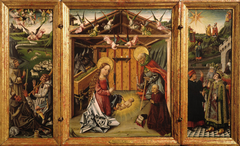 Triptych of the Nativity by Master of Avila