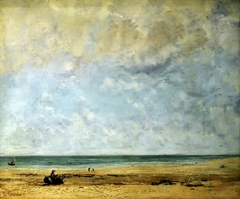 Seashore by Gustave Courbet
