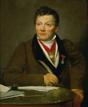 Portrait of French archaeologist Alexandre Lenoir