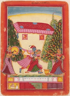 Vasanta Raga, from a Ragamala Series (Garland of Musical Modes)
