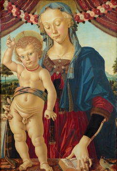 Vierge à l'Enfant by Pietro Perugino