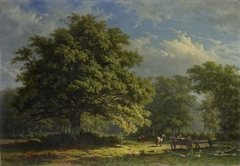 View in the Bentheim Forest by George Andries Roth