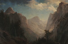 View in the Yosemite Valley