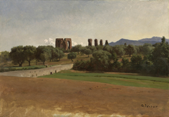 View of the aqueduct near Fréjus by Gabriel Prieur