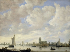 View of the Merwede at Dordrecht by Unknown Artist