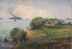 View on the Potomac by William Henry Holmes