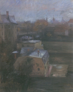 View over the Roofs by Lovis Corinth